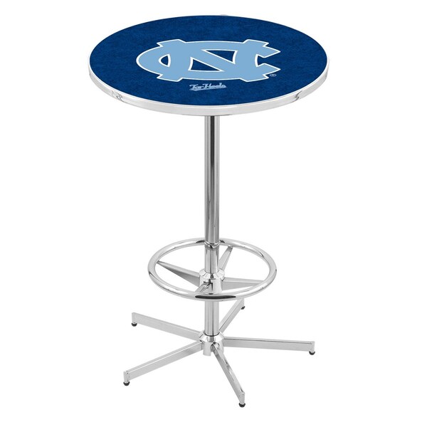 42" Chrome North Carolina Pub Table
